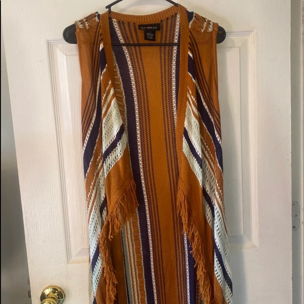 long cardigan